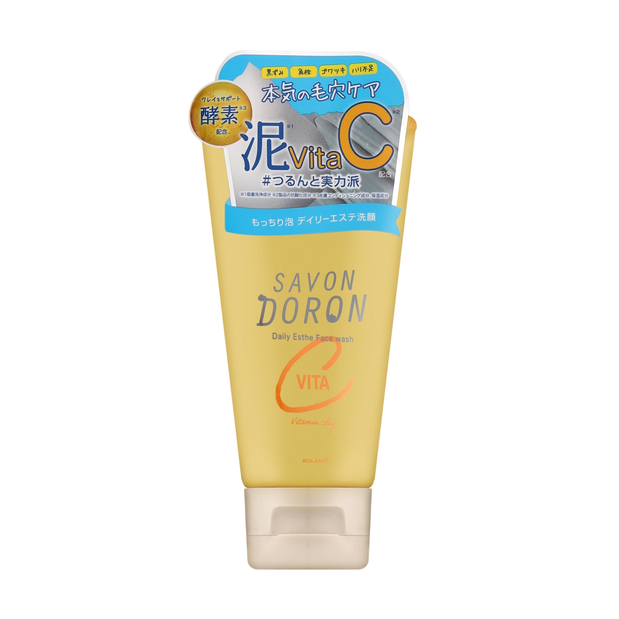 Засіб для вмивання Cosmetex Roland Savon Doron Daily Esthe Face Wash Vita C, 120 г