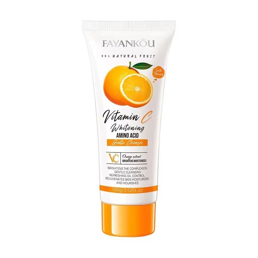 Засіб для вмивання Fayankou Orange Vitamin C Whitening Amino Acid Gentle Cleanser, 100 г