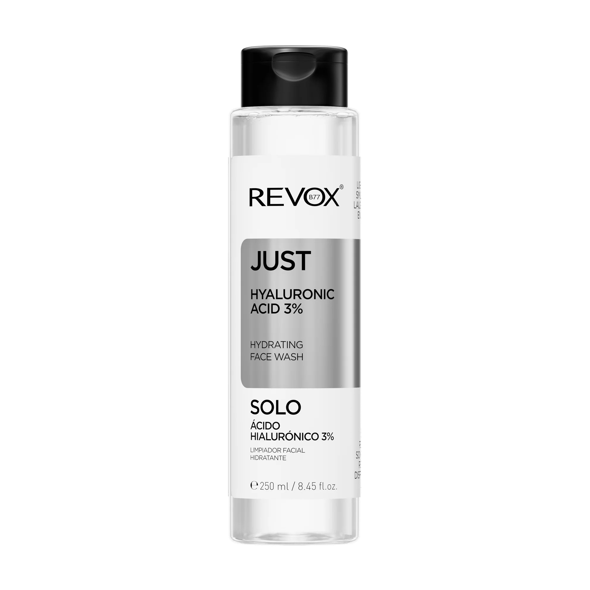 Зволожувальний засіб для вмивання Revox B77 Just Hyaluronic Acid 3% Hydrating Face Wash, 250 мл